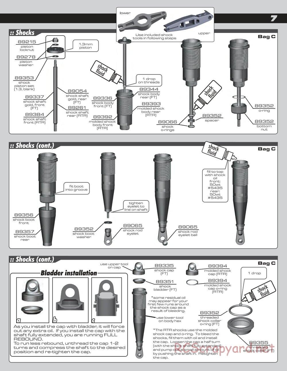 Team Associated - RC8T RTR - Manual - Page 7