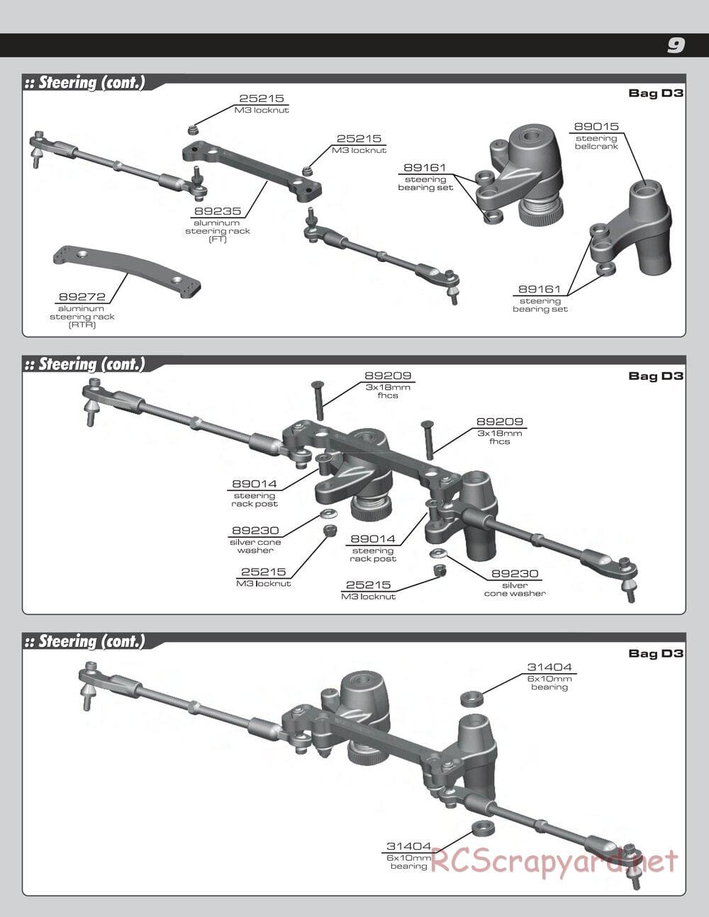 Team Associated - RC8T RTR - Manual - Page 9