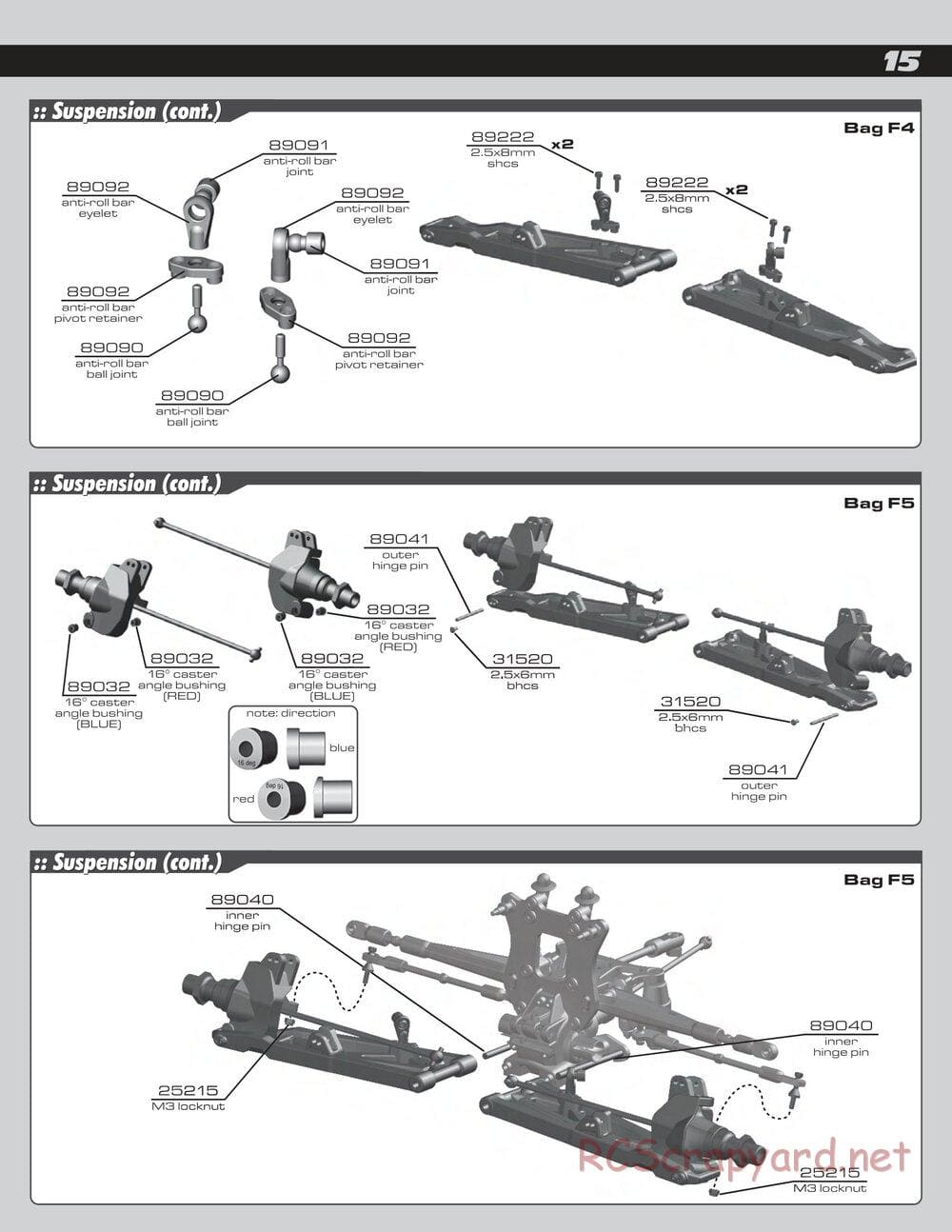 Team Associated - RC8T RTR - Manual - Page 15