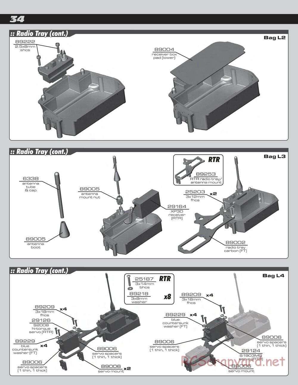 Team Associated - RC8T RTR - Manual - Page 34