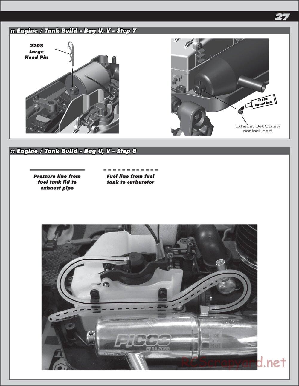 Team Associated - RC8T3 Team - Manual - Page 27