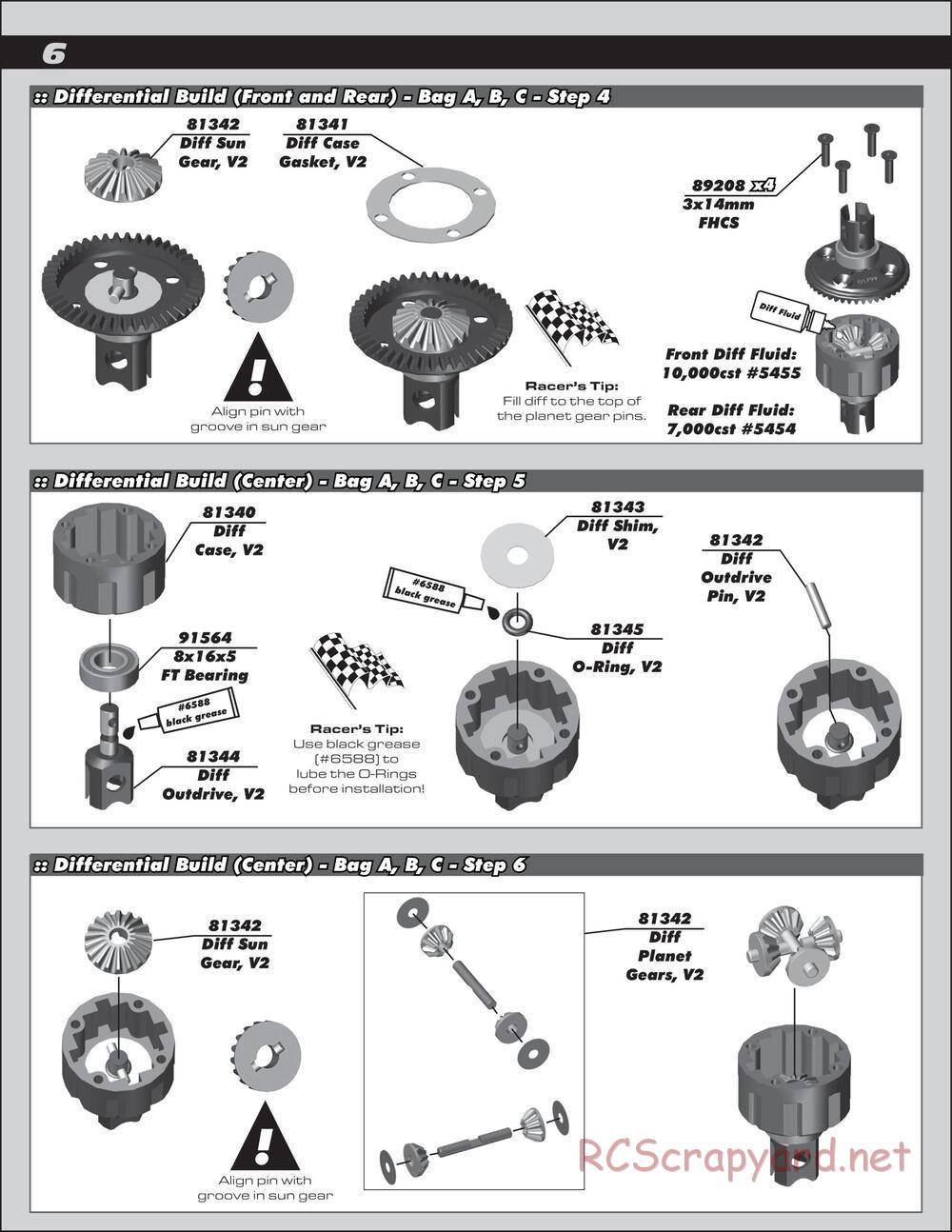 Team Associated - RC8T3e Team - Manual - Page 6