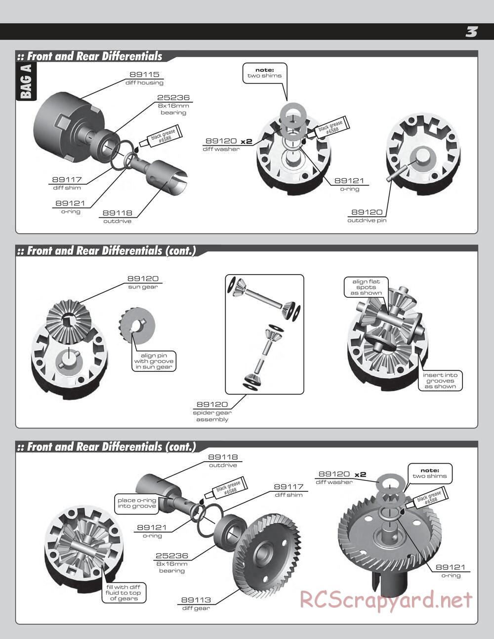 Team Associated - RC8Te - Manual - Page 3