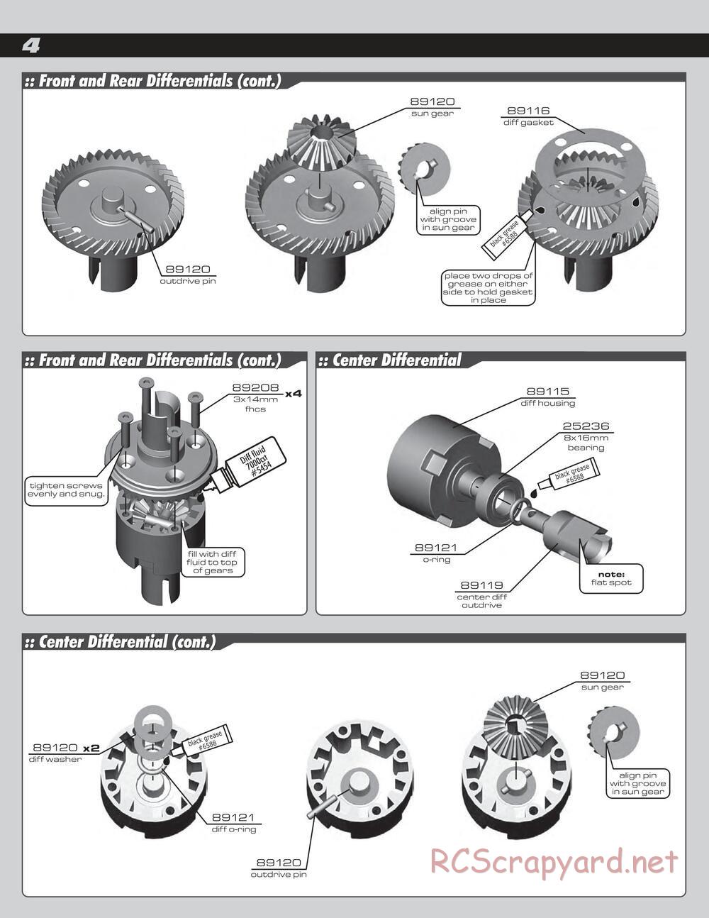 Team Associated - RC8Te - Manual - Page 4