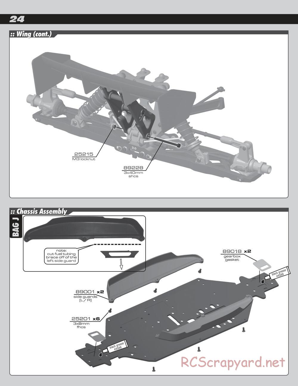 Team Associated - RC8Te - Manual - Page 24