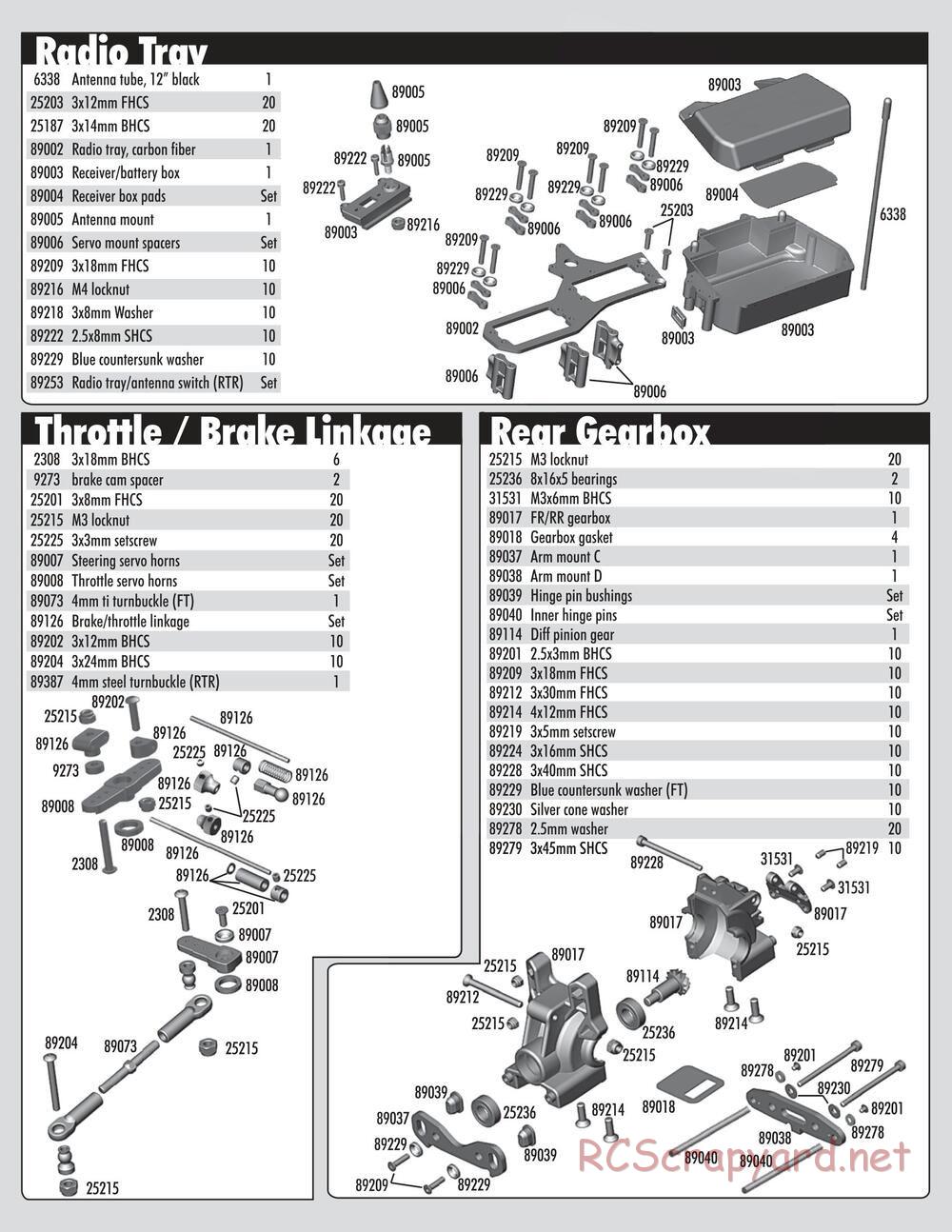 Team Associated - RC8Te - Parts 7