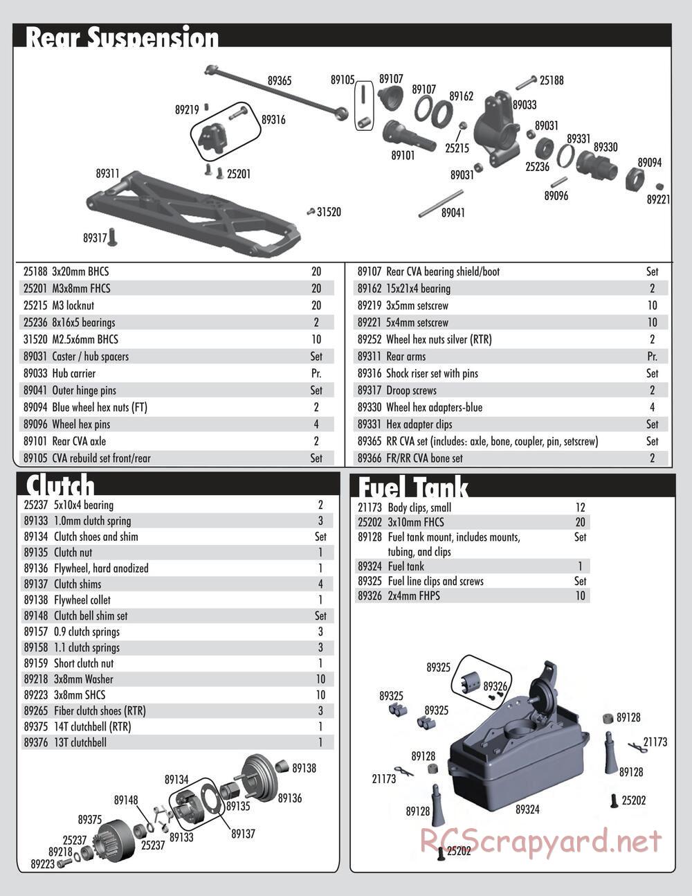 Team Associated - RC8Te - Parts 8