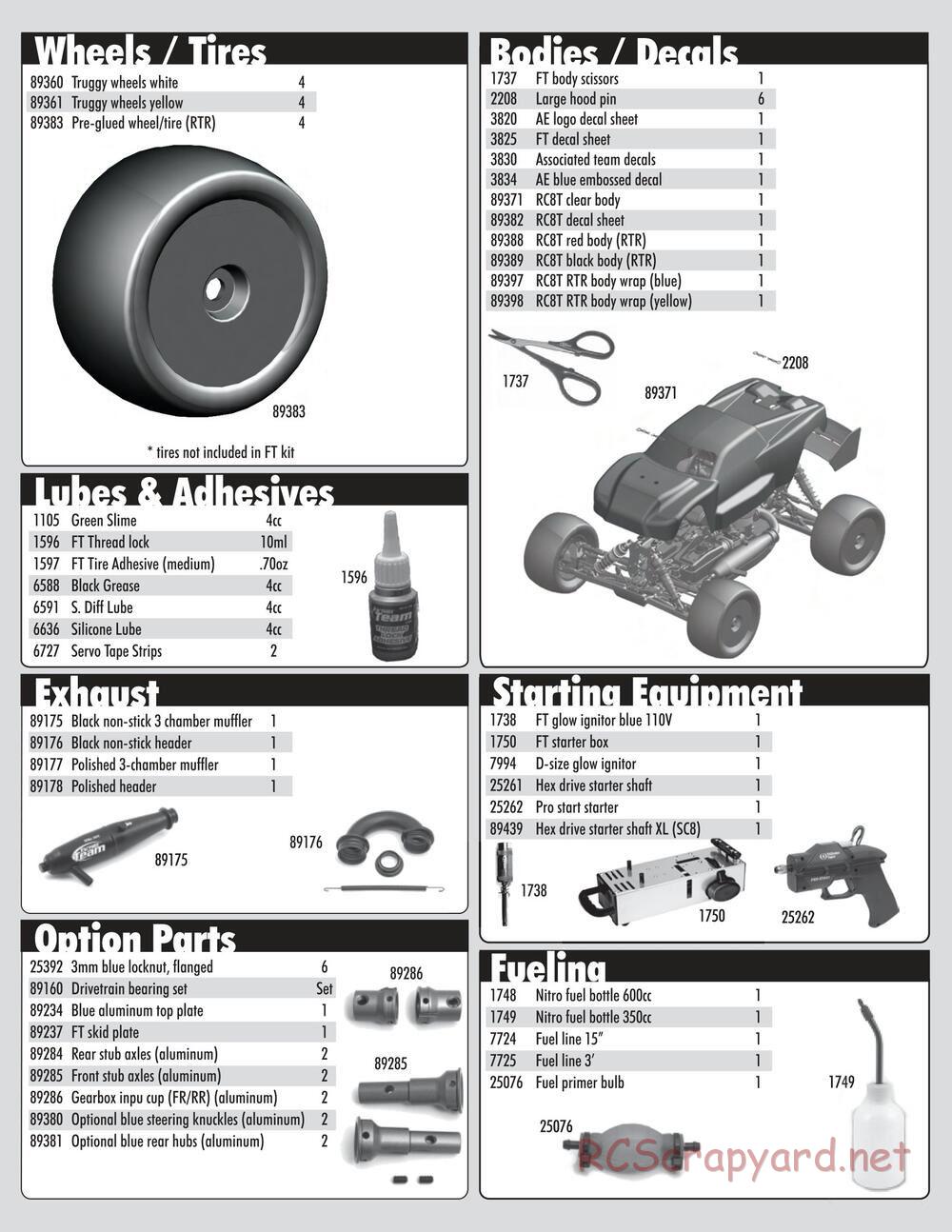 Team Associated - RC8Te - Parts 10