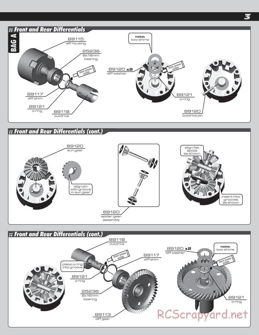 Team Associated - RC8e - Manual - Page 3