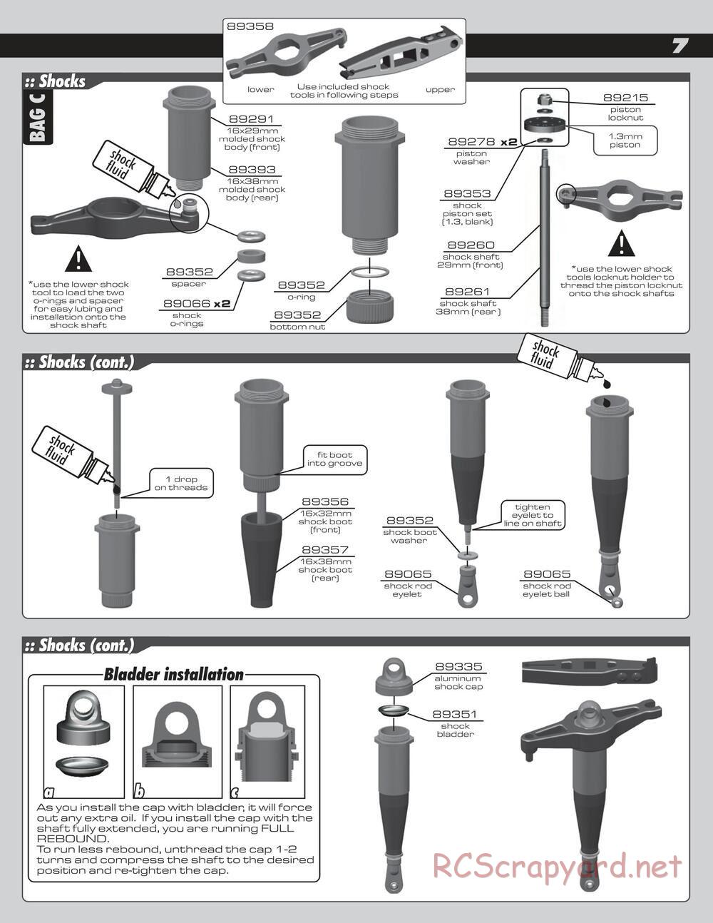 Team Associated - RC8e - Manual - Page 7