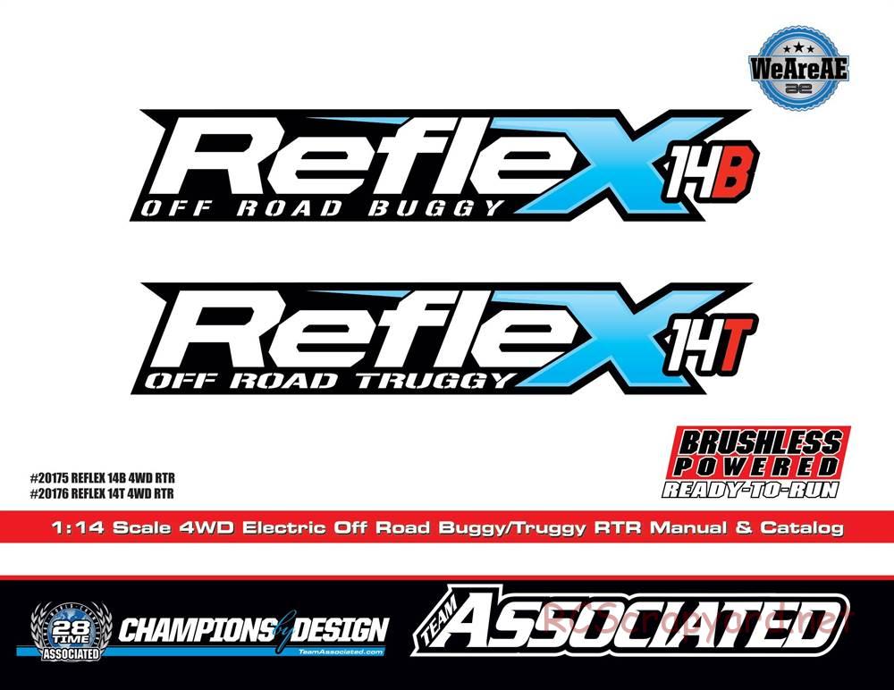 Team Associated - Reflex 14B - Manual - Page 1