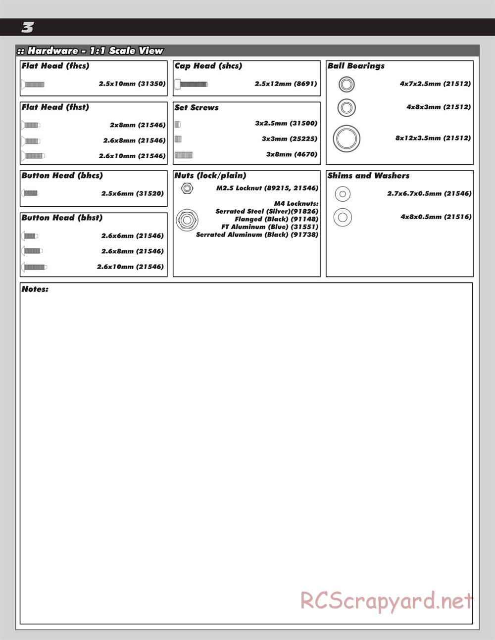 Team Associated - Reflex 14B - Manual - Page 3