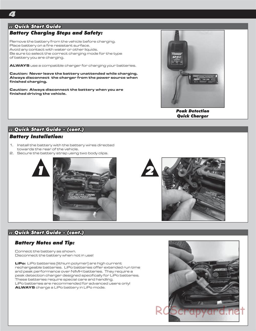 Team Associated - Reflex 14B - Manual - Page 4
