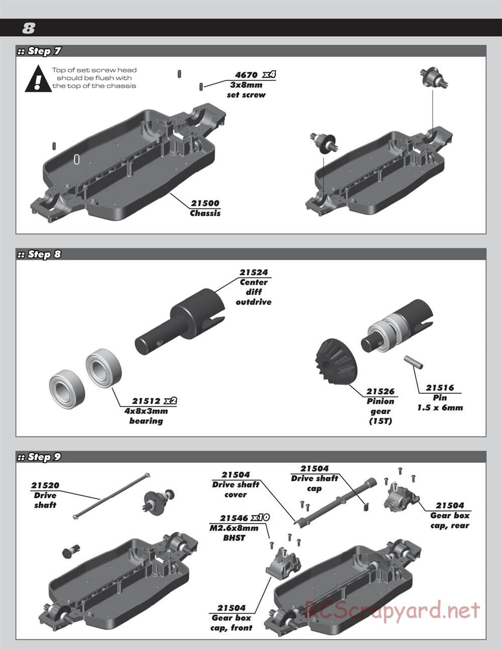 Team Associated - Reflex 14B - Manual - Page 8