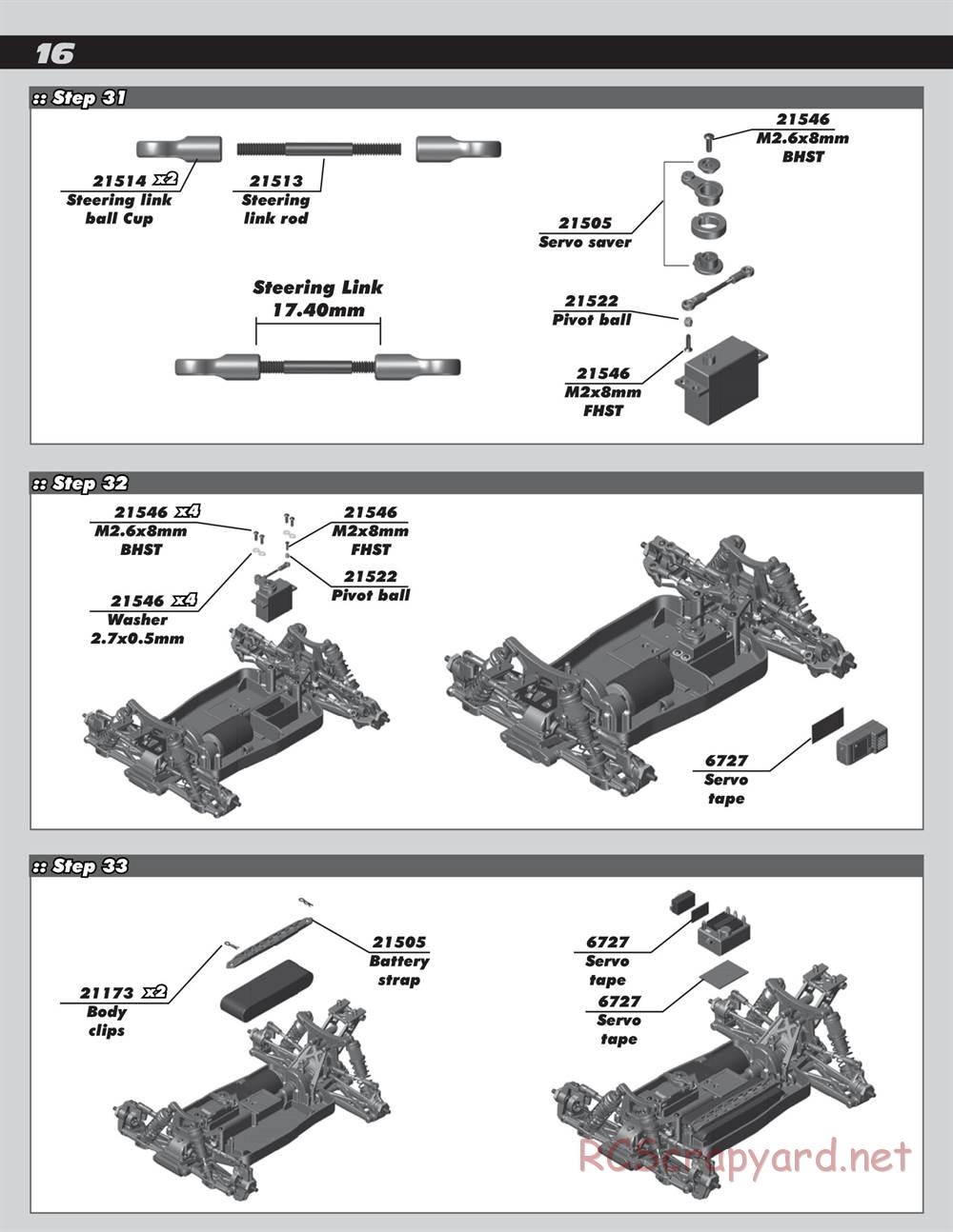 Team Associated - Reflex 14B - Manual - Page 16