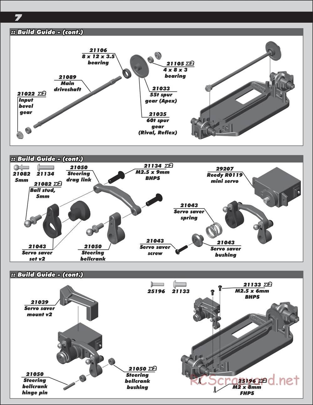 Team Associated - Reflex 1:18 Buggy - Manual - Page 7