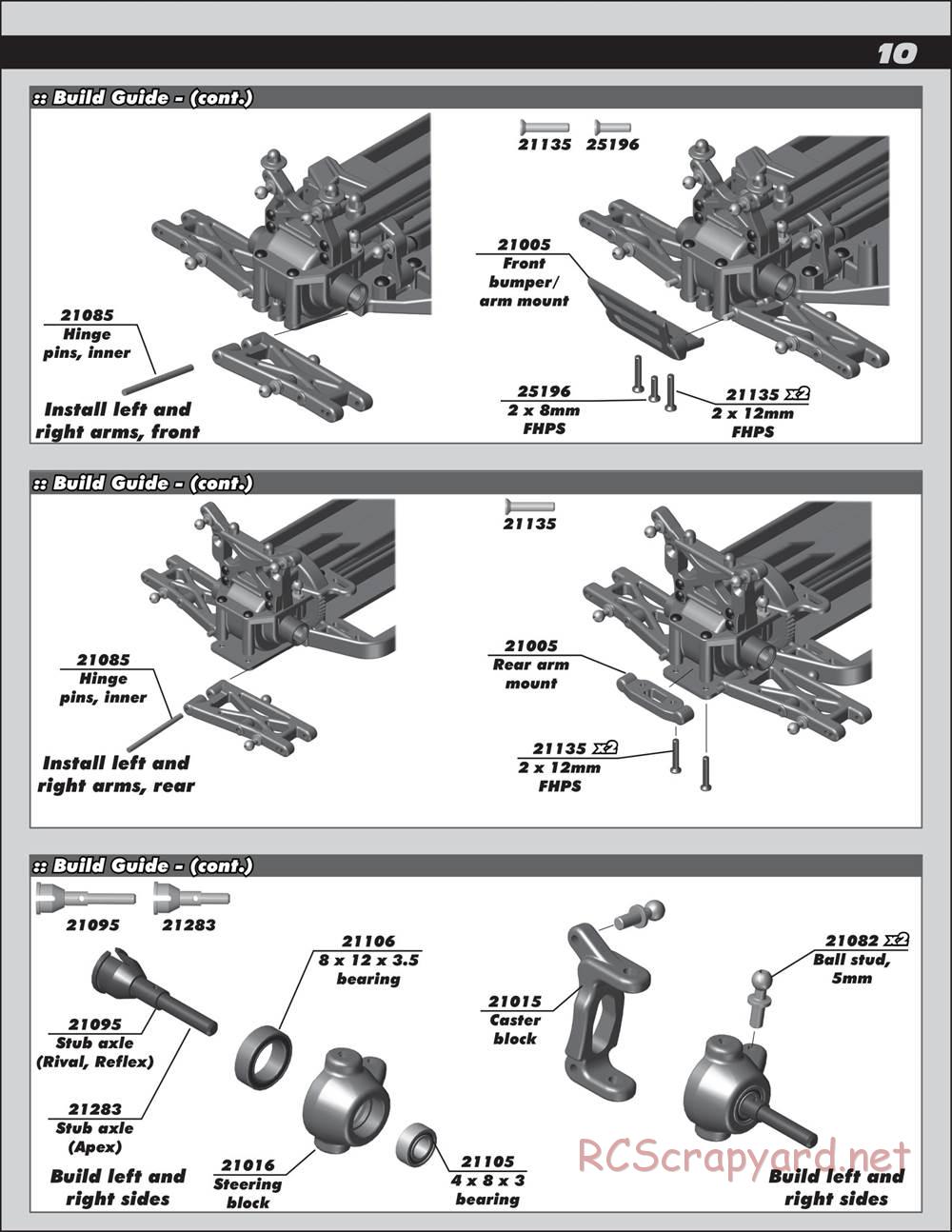 Team Associated - Reflex 1:18 Buggy - Manual - Page 10