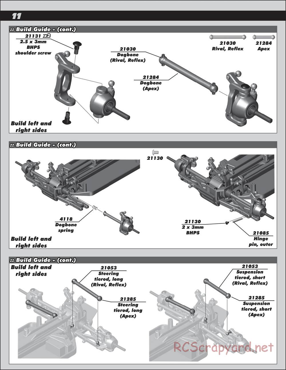 Team Associated - Reflex 1:18 Buggy - Manual - Page 11