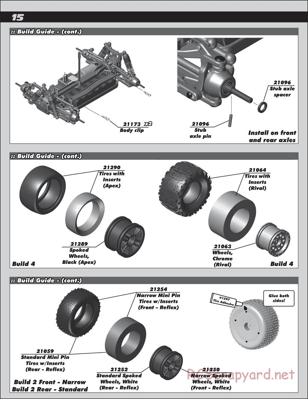 Team Associated - Rival 1:18 Monster Truck - Manual - Page 15