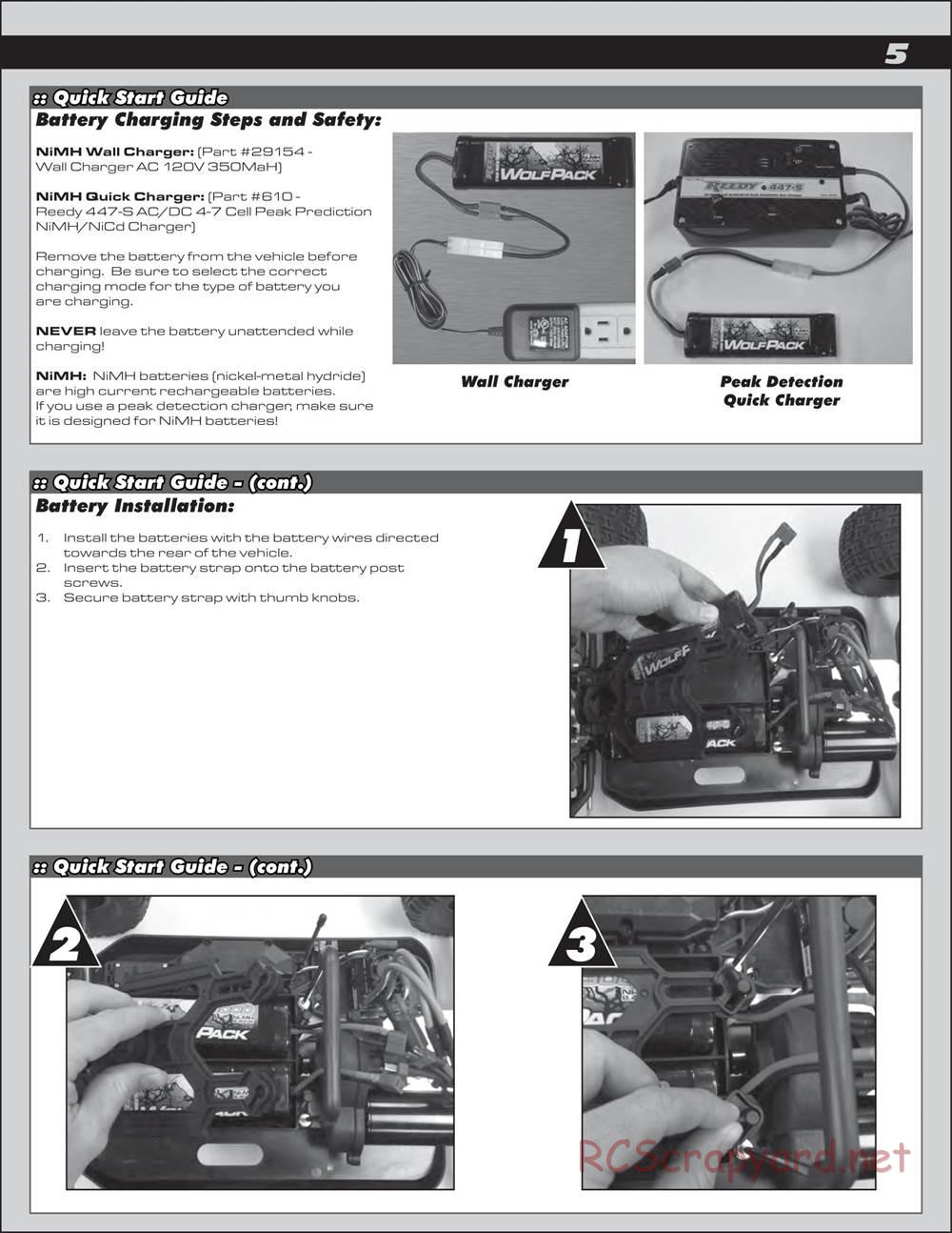 Team Associated - Rival MT - Manual - Page 5