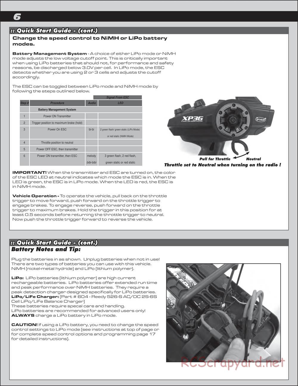 Team Associated - Rival MT - Manual - Page 6