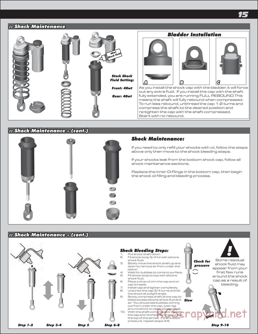 Team Associated - Rival MT - Manual - Page 15