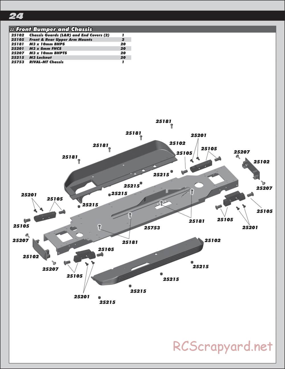 Team Associated - Rival MT - Manual - Page 24