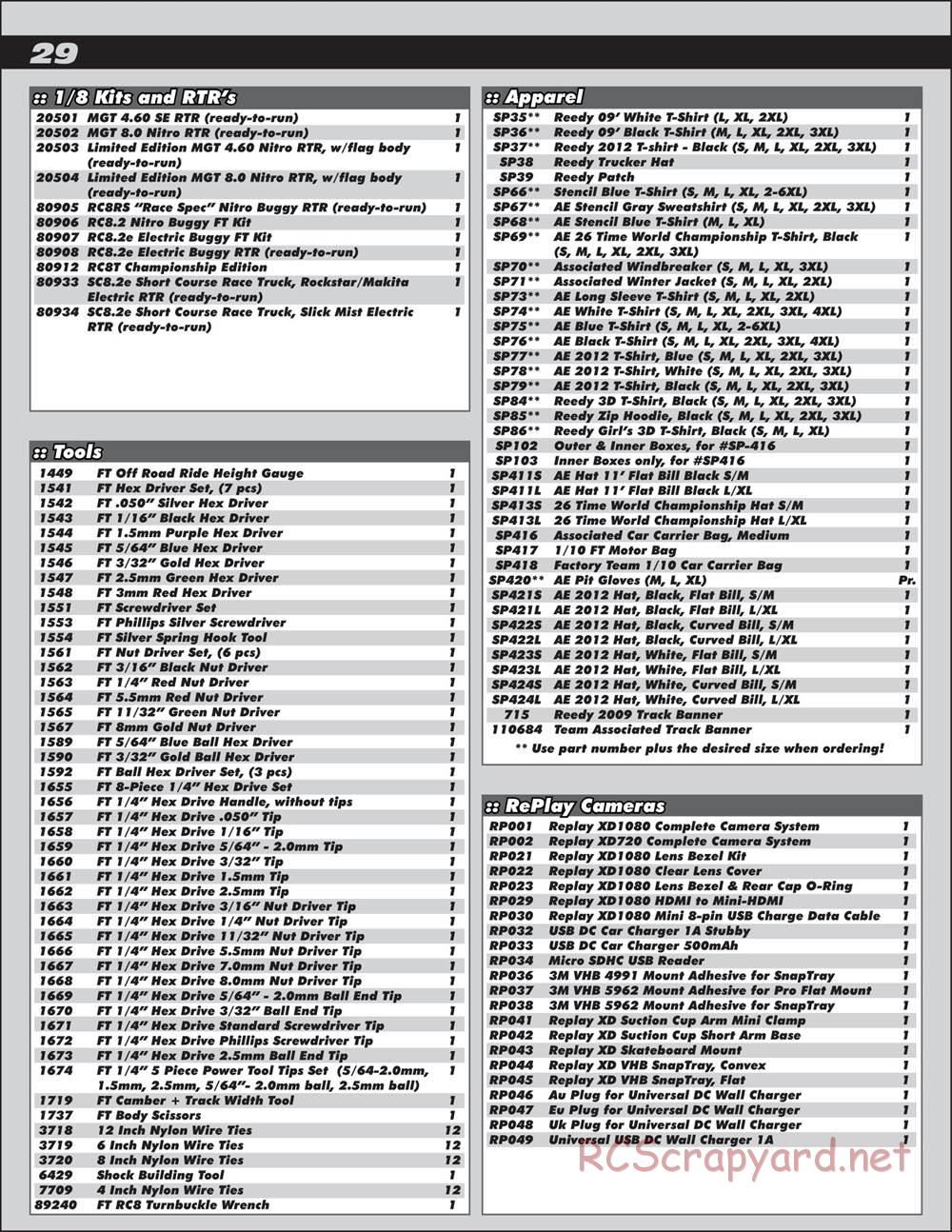 Team Associated - Rival MT - Manual - Page 29