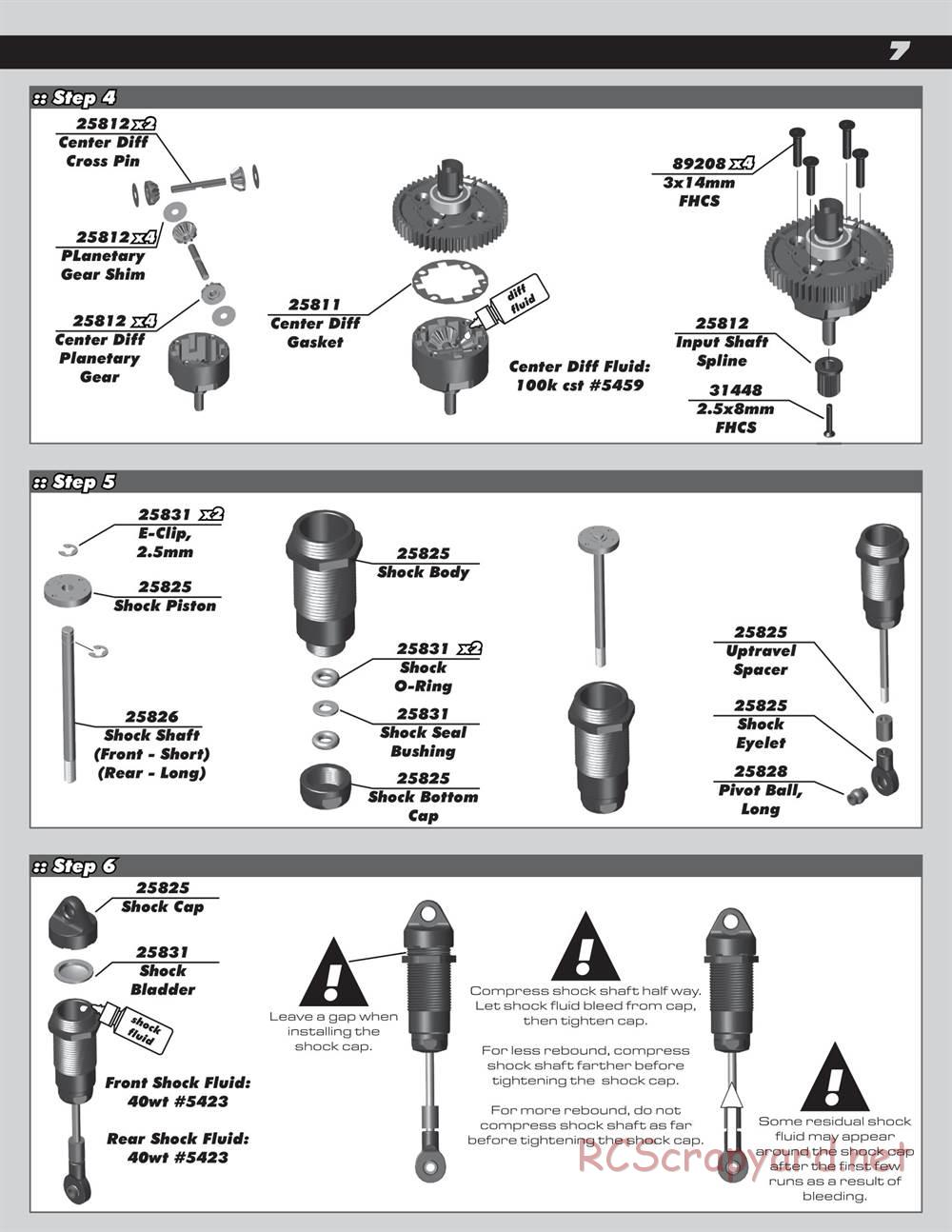 Team Associated - Rival MT10 - Manual - Page 7