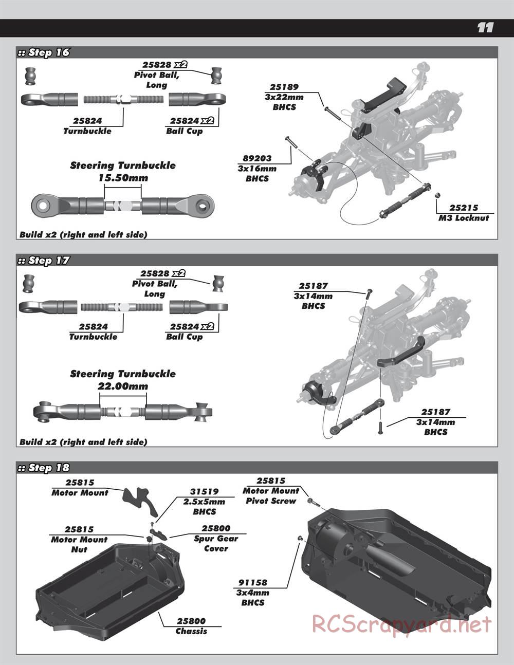 Team Associated - Rival MT10 - Manual - Page 11