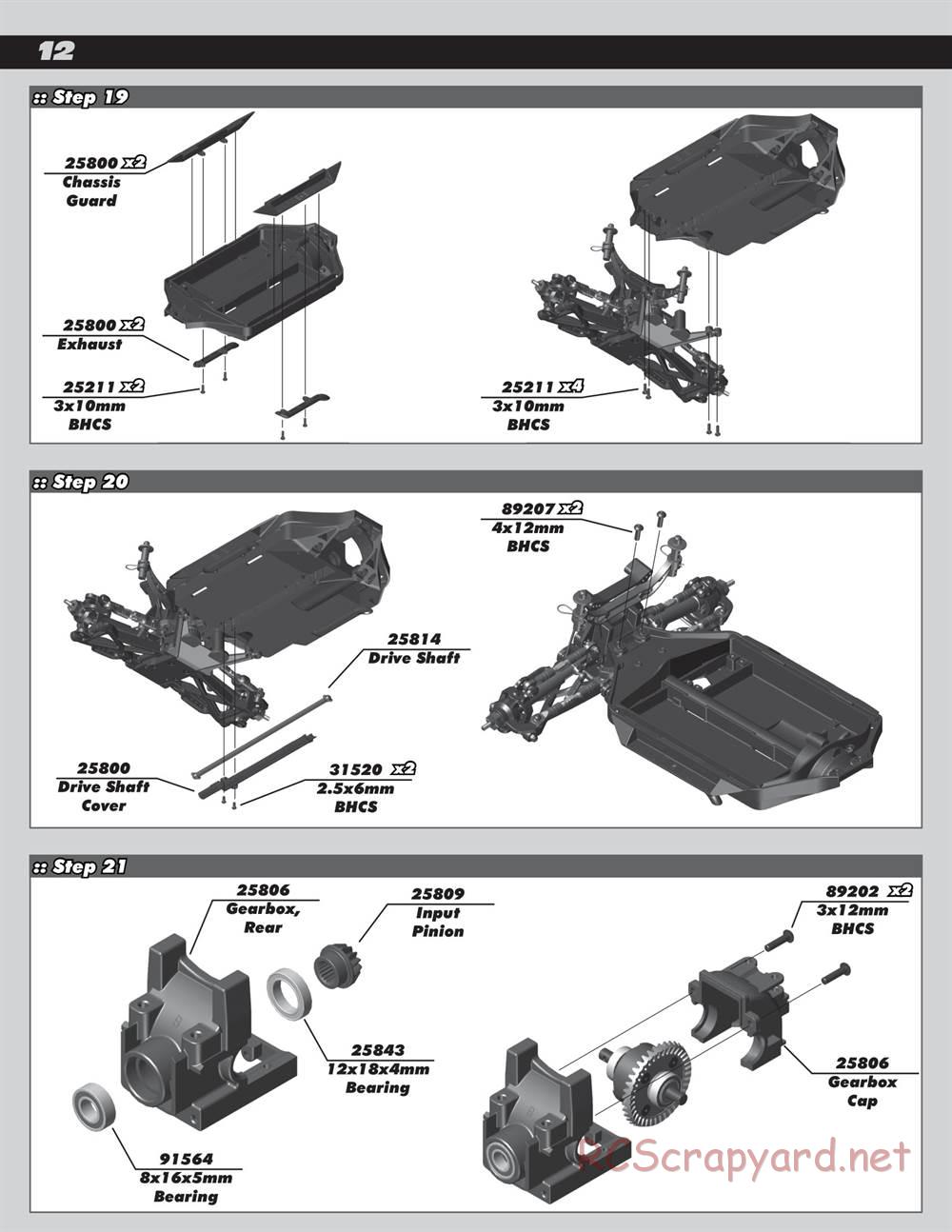 Team Associated - Rival MT10 - Manual - Page 12