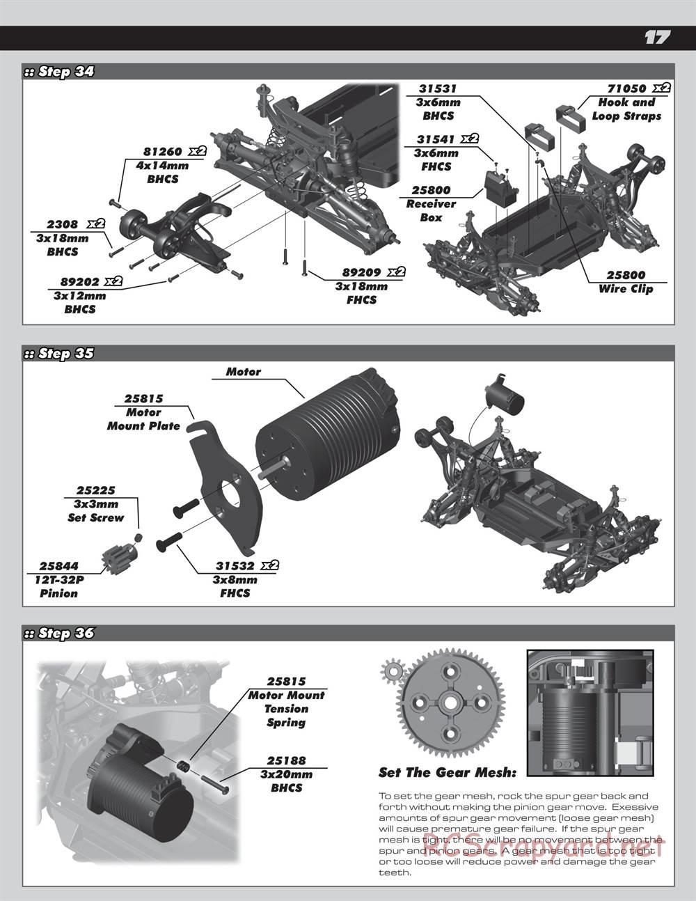 Team Associated - Rival MT10 - Manual - Page 17