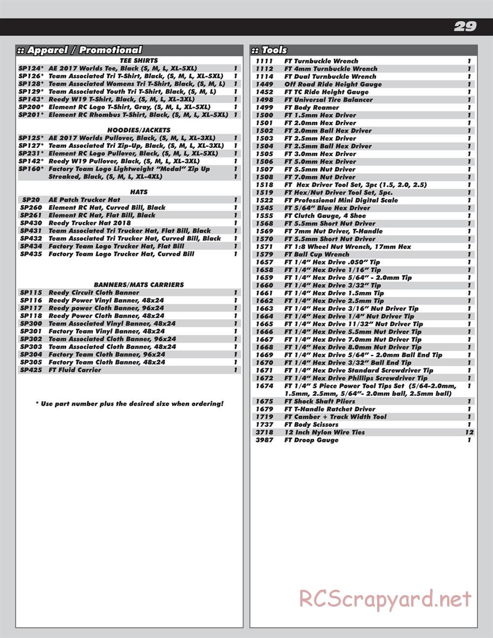 Team Associated - Rival MT10 - Manual - Page 29