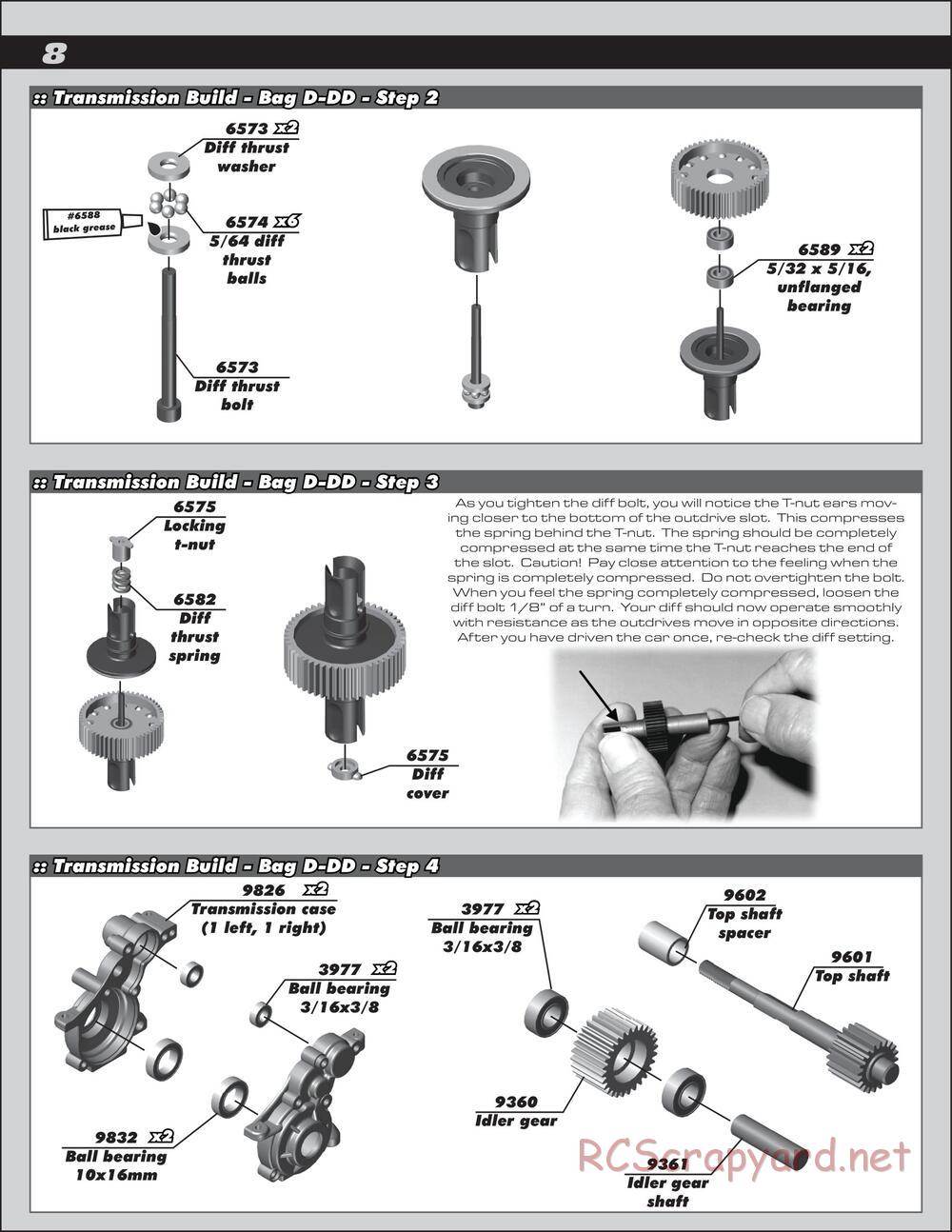 Team Associated - SC10.2 Factory Team - Manual - Page 8