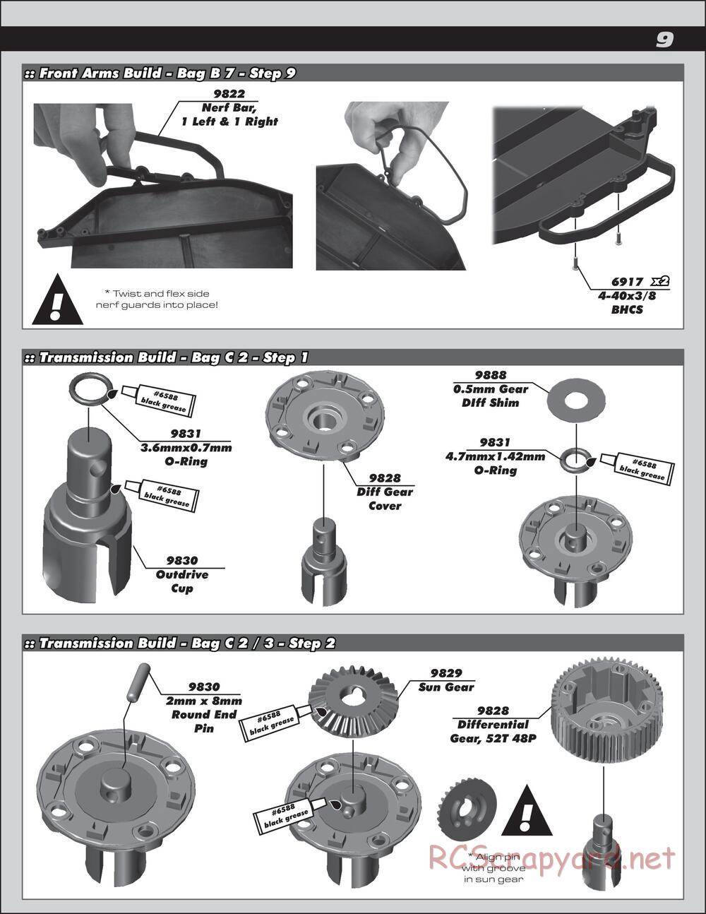 Team Associated - SC10.3 Lucas Oil - Manual - Page 9