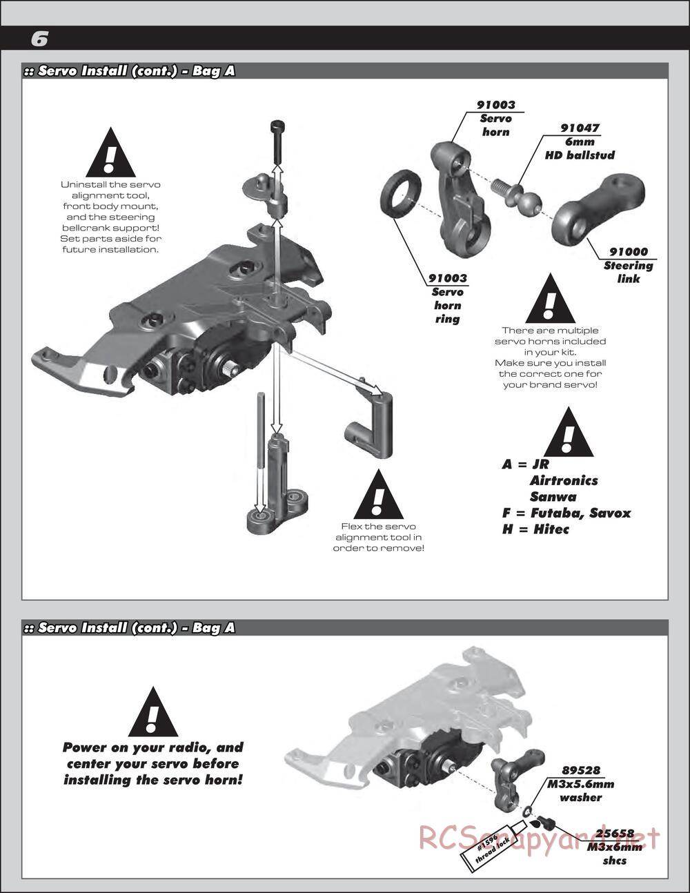 Team Associated - SC10 4x4 - Manual - Page 6