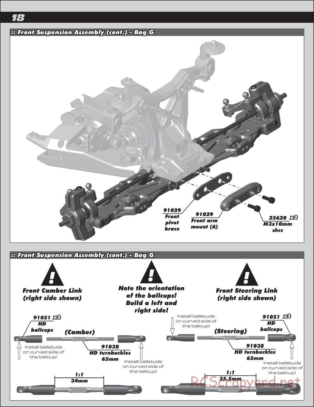 Team Associated - SC10 4x4 - Manual - Page 18