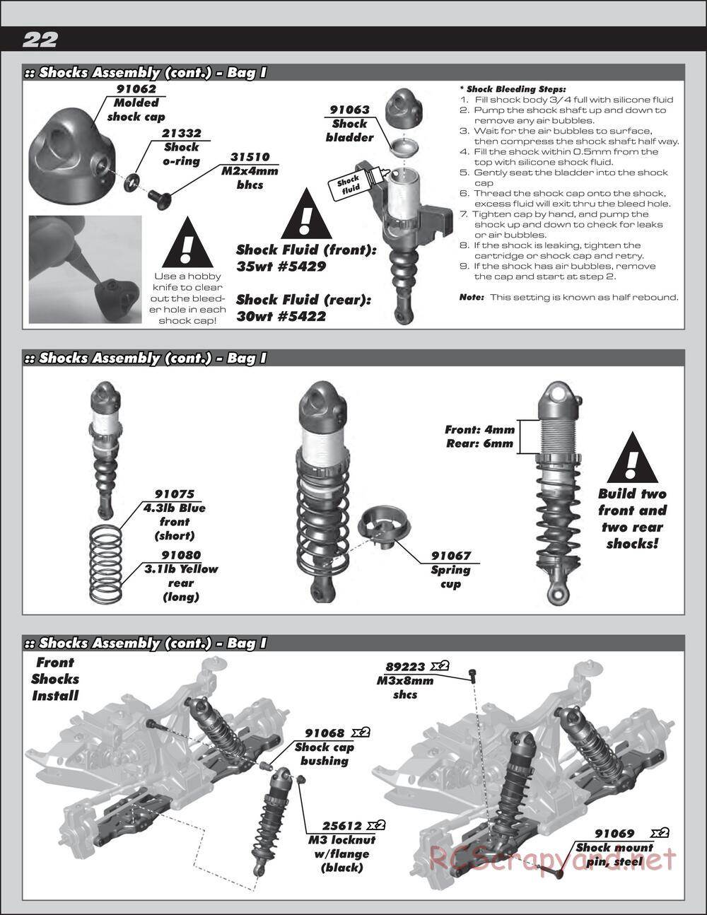 Team Associated - SC10 4x4 - Manual - Page 22