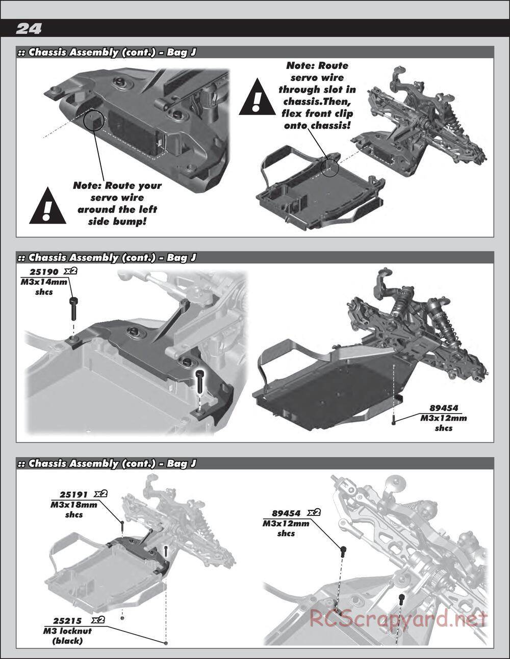 Team Associated - SC10 4x4 - Manual - Page 24