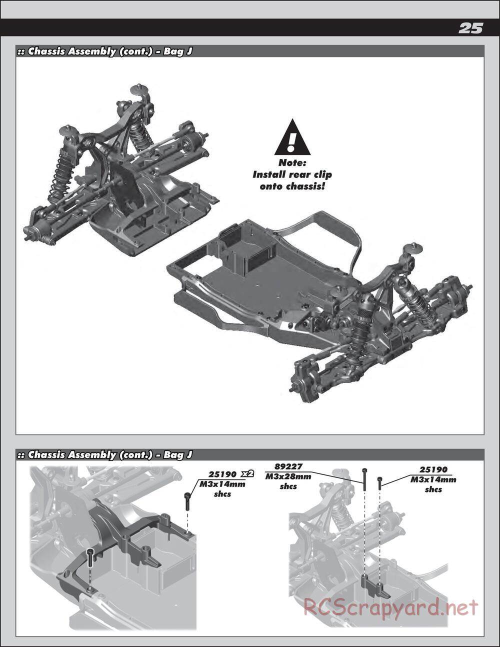 Team Associated - SC10 4x4 - Manual - Page 25