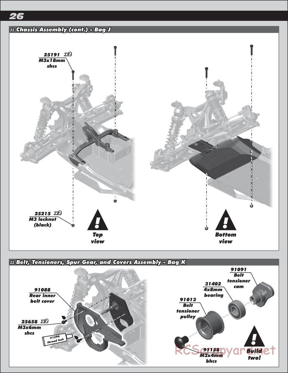 Team Associated - SC10 4x4 - Manual - Page 26