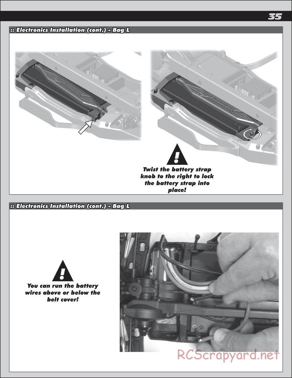 Team Associated - SC10 4x4 - Manual - Page 35