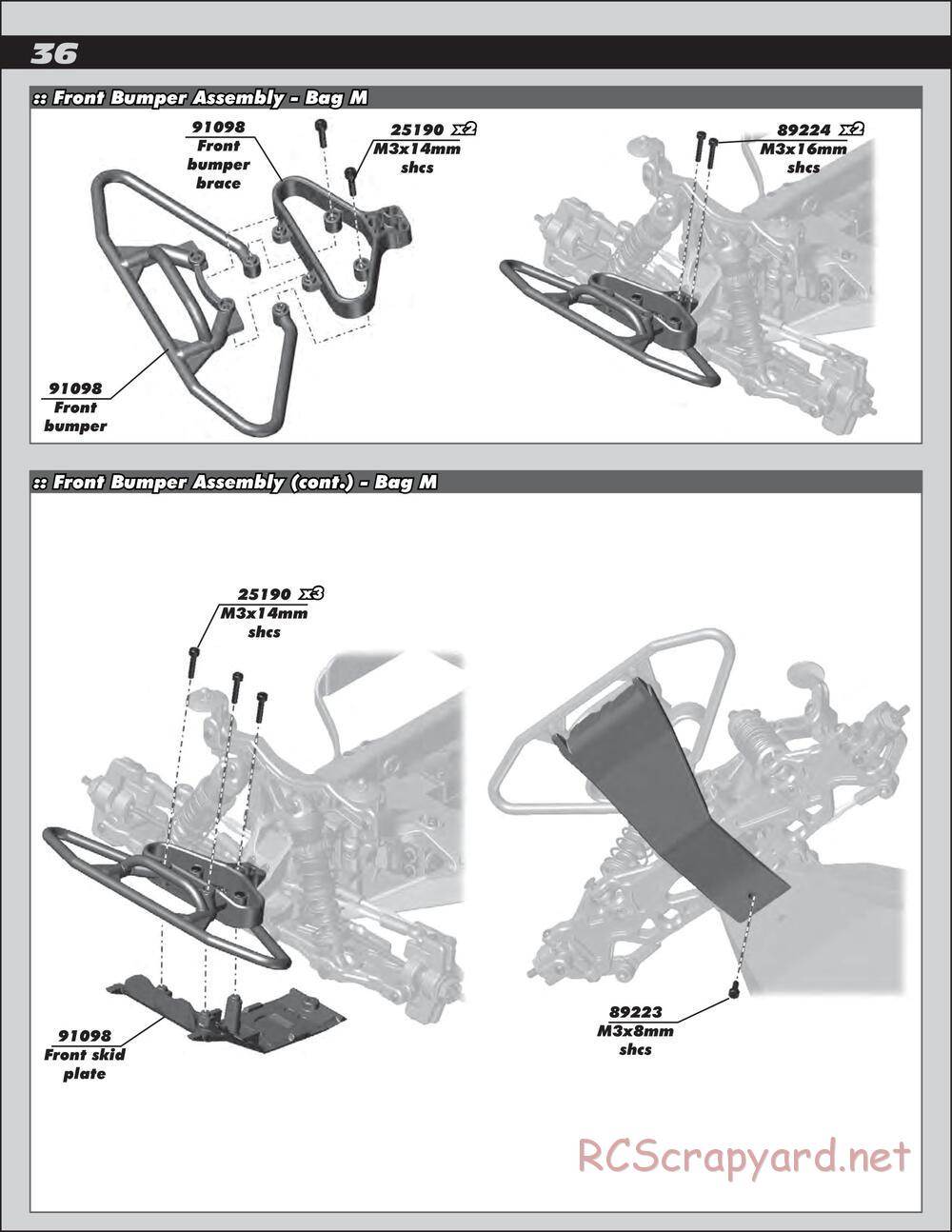 Team Associated - SC10 4x4 - Manual - Page 36