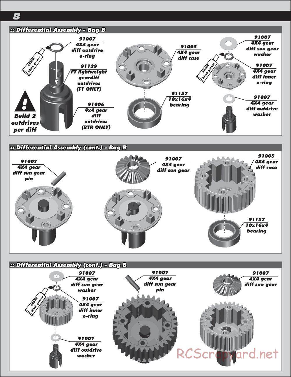 Team Associated - SC10 4x4 Factory Team - Manual - Page 8