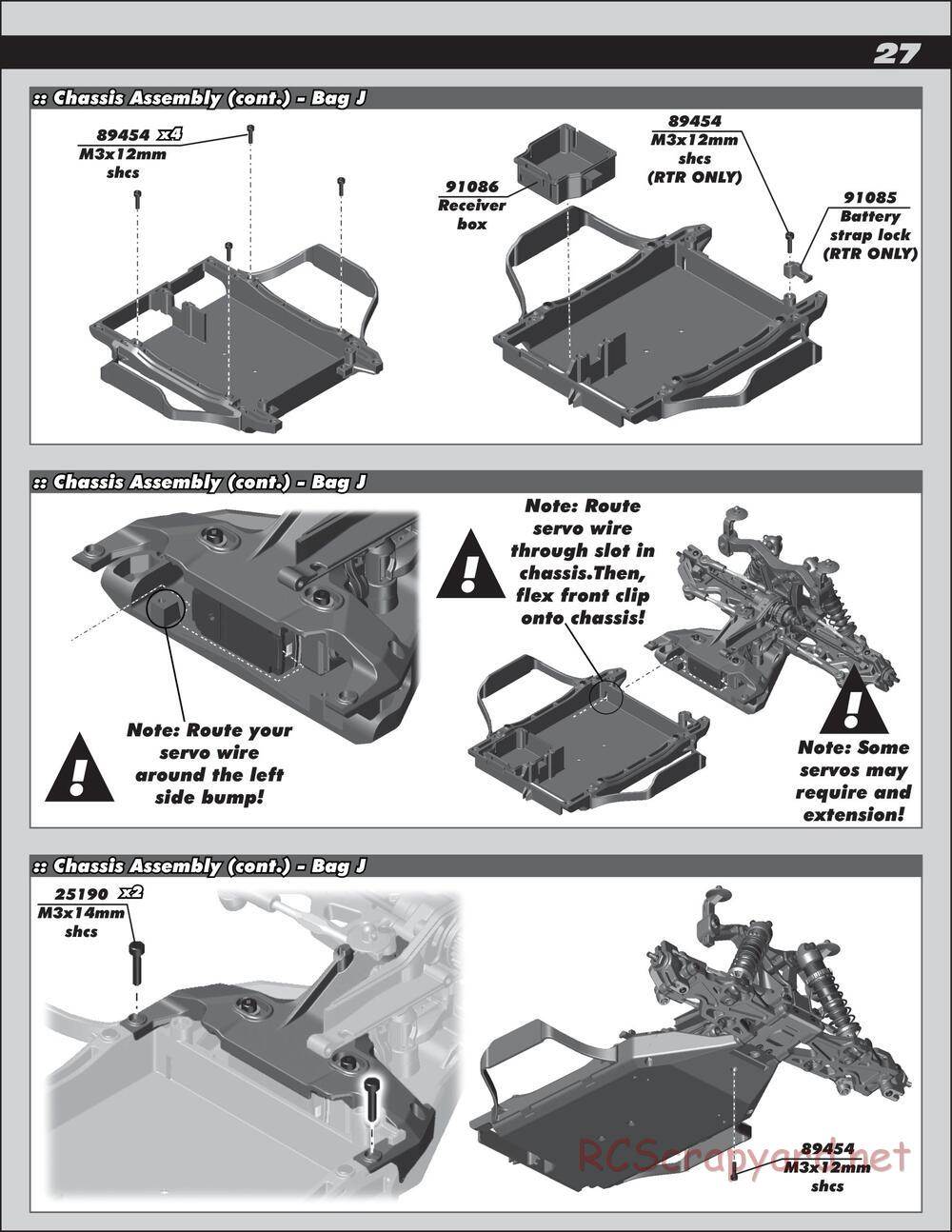 Team Associated - SC10 4x4 Factory Team - Manual - Page 27
