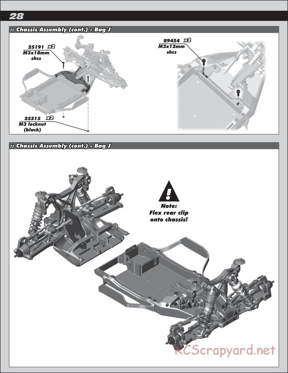 Team Associated - SC10 4x4 Factory Team - Manual - Page 28
