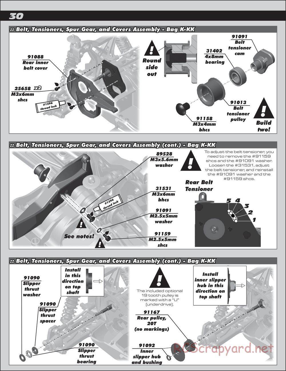 Team Associated - SC10 4x4 Factory Team - Manual - Page 30