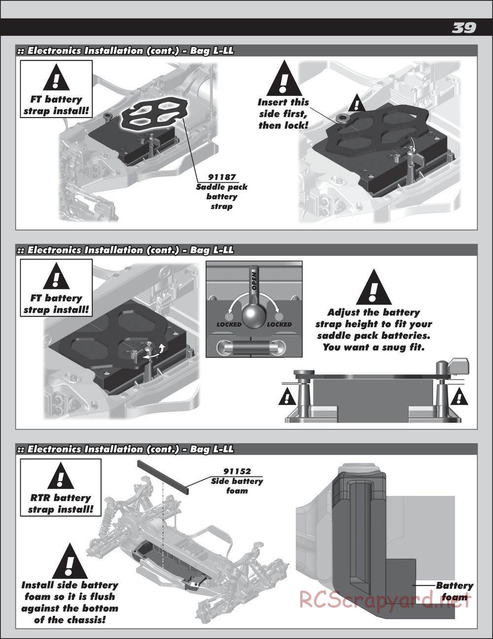 Team Associated - SC10 4x4 Factory Team - Manual - Page 39