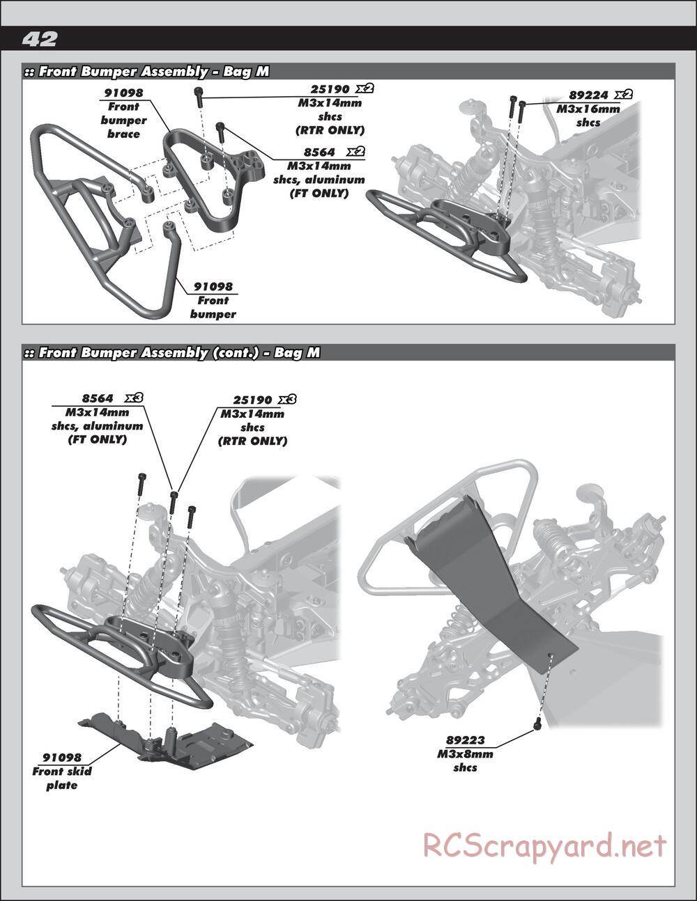 Team Associated - SC10 4x4 Factory Team - Manual - Page 42