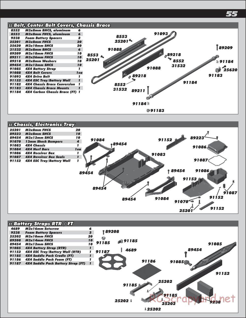 Team Associated - SC10 4x4 Factory Team - Manual - Page 55